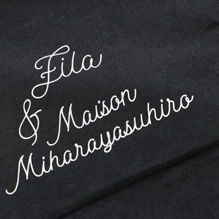 Fila X MIHARA YASUHIRO Solid Color Letter Logo Print Pullover Stand Collar Sleeveless Dress Women Dresses Black F11W233304F-BK