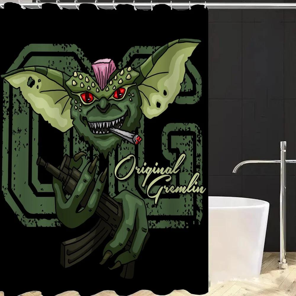Things For The Bathroom Curtain Gremlins Shower Curtains For Bathroom Accessories Set Folding Partition Bath Bedrooms Sets Ful