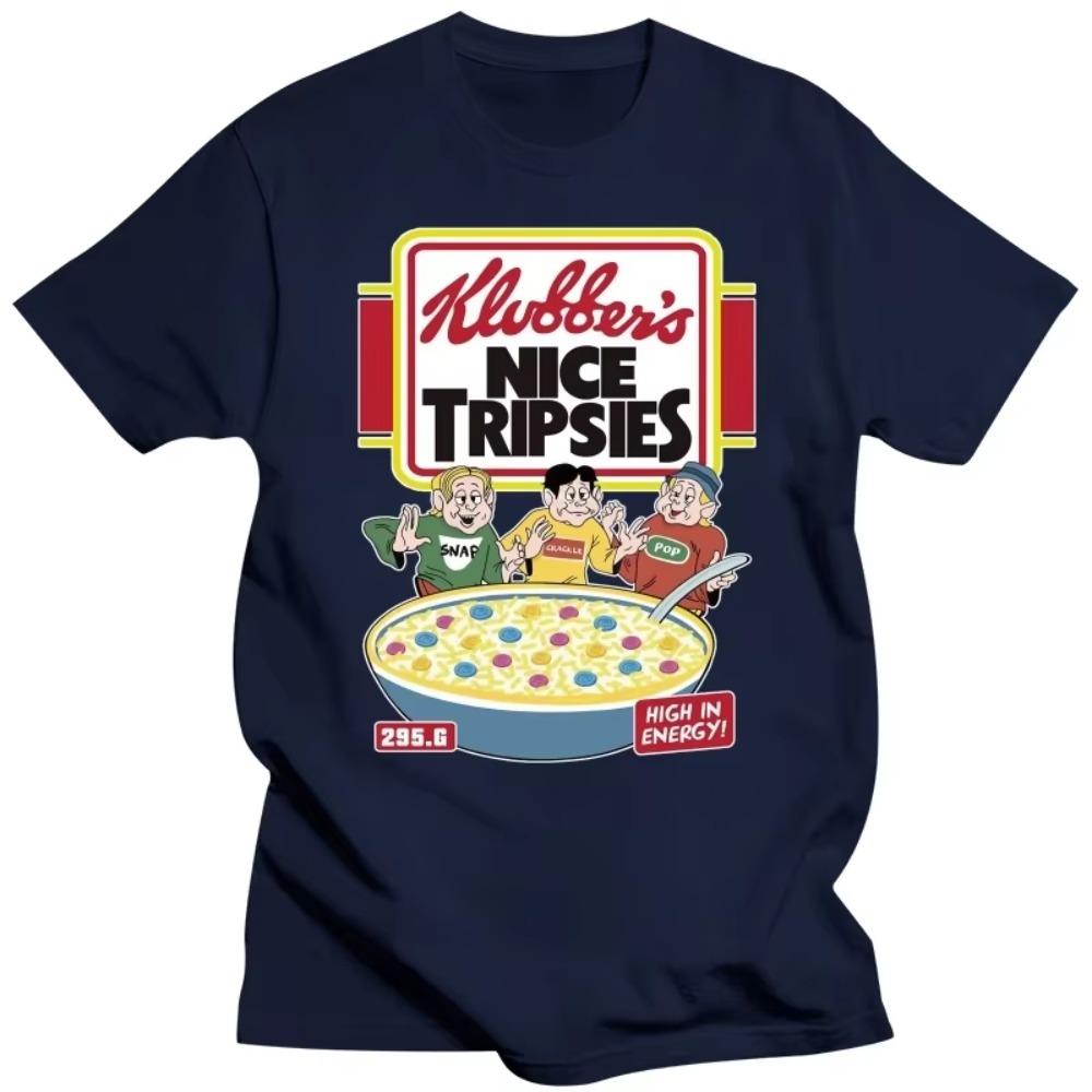 Klubbers Nice Tripsies t-skjorte acid house acidhouse musikk psykedelisk raver rave techno ibiz aecstasym