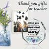 Teacher Appreciation Acrylic Sign - Versatile Thank You Gift for Educators & Leaders