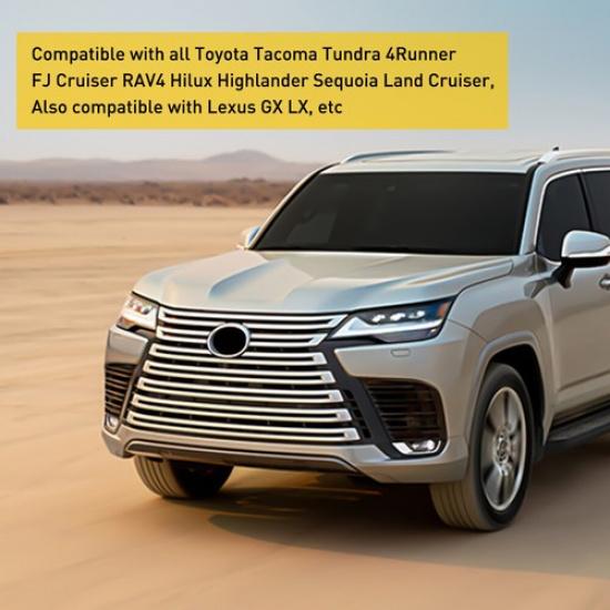 Fit For Toyota Tundra 4Runner Tri-Color Stripe Decal StickerClassic Retro Style