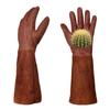 Anti-puncture Non-slip Pruning Floral Gauntlet Garden Gloves  For Men and  Women