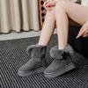Two Wear Women's Shoes Xiaohongshu Snow Boots Women's 2025 New Autumn and Winter Thick-soled Super Fire Long Boots Warm Snow Cotton
