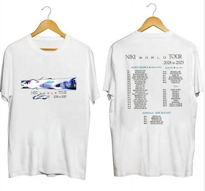 

CIEN010812SID wbr/ E UNISEX TSHIRT NIKI World Tour 2024 to 2025 Shirt Unisex T-Shirt XXL