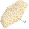 Nuance Flower Beige Light UV for Sunny and Rainy Folding for Commuting and 2026Wpc. Parasol, Light-Blocking Mini, Heat-Blocking/100% Blocking/100%