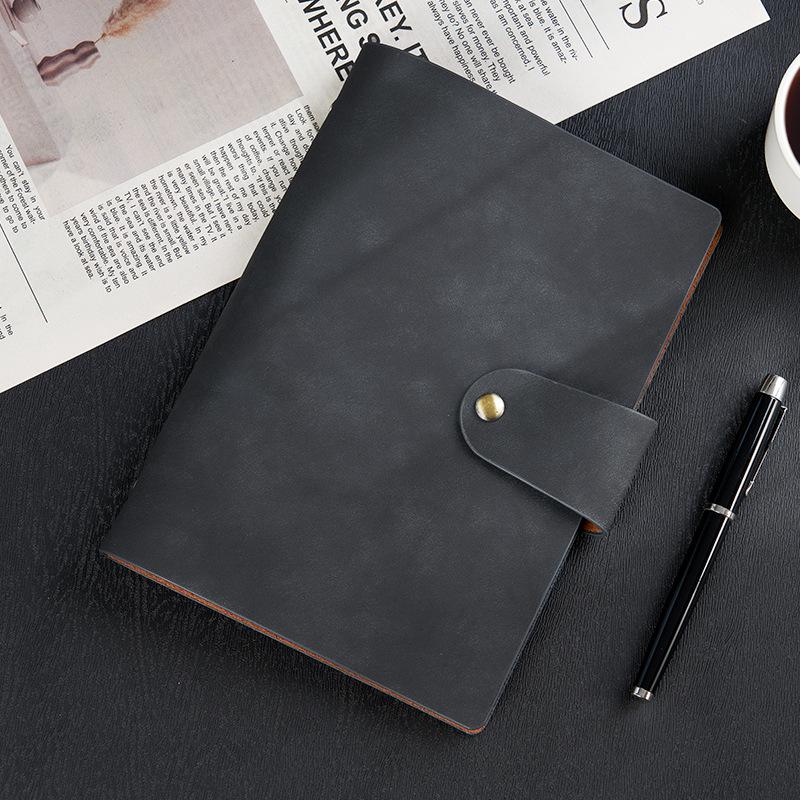 A5 Detachable Loose-Leaf Notebook: Customizable Business Notepad with Printable Logo