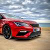 3 Pcs Gloss Black Car Front Bumper Lip Splitter Diffuser For Seat Leon MK3.5 S/S S/C S/T Cupra FR 2017-2020 LCI Tuning Bodykits