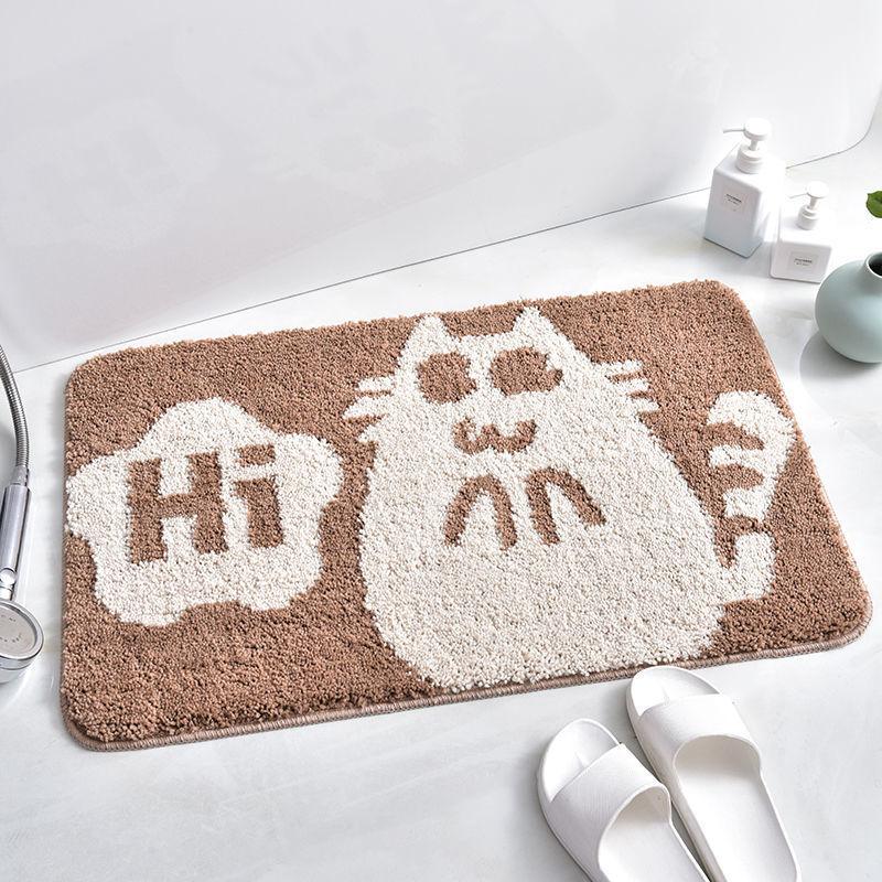 

Новые нескользящие коврики для ванной, суперабсорбирующие, 40x60 см, коврики для ванной, мягкие, современные, для дома, коврик для входной двери, для ванной, прихожей, Tapis 40x60cm