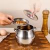 1.5/4L Oil Filter Pot Binaural Handle Lard Jug Durable Lard Storage Can  Cooking