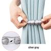 Strong Magnetic Curtain Tiebacks with Gourd Buckle - Modern Style, No Drilling Required