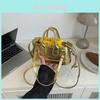 Urban Chic Mini Handheld Purse With Soft Structure And Inner Storage