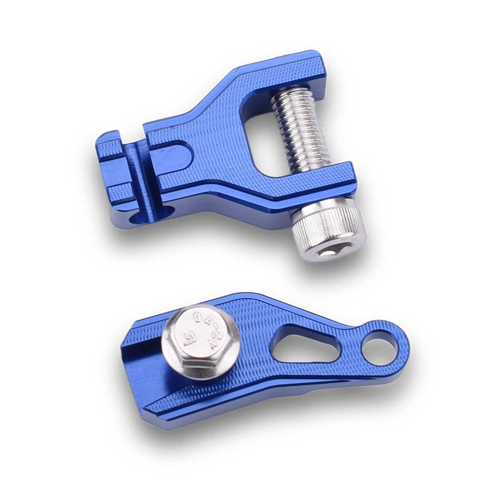 LEDISHUN Motorcycle 1-Finger Clutch, Fits Suzuki GSX250R (DN11A), V-Strom 250, and GSR250 (All Years) (Blue)