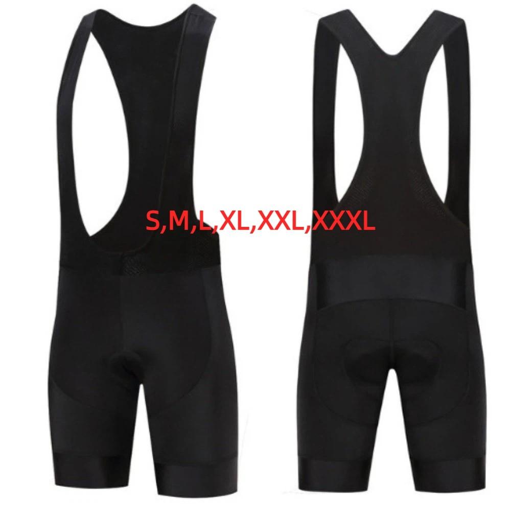 Salopette da Ciclismo Senza Cuciture Imbottitura 9D Pro Pantaloni da Ciclismo MTB Neri da Uomo Bici Gravel