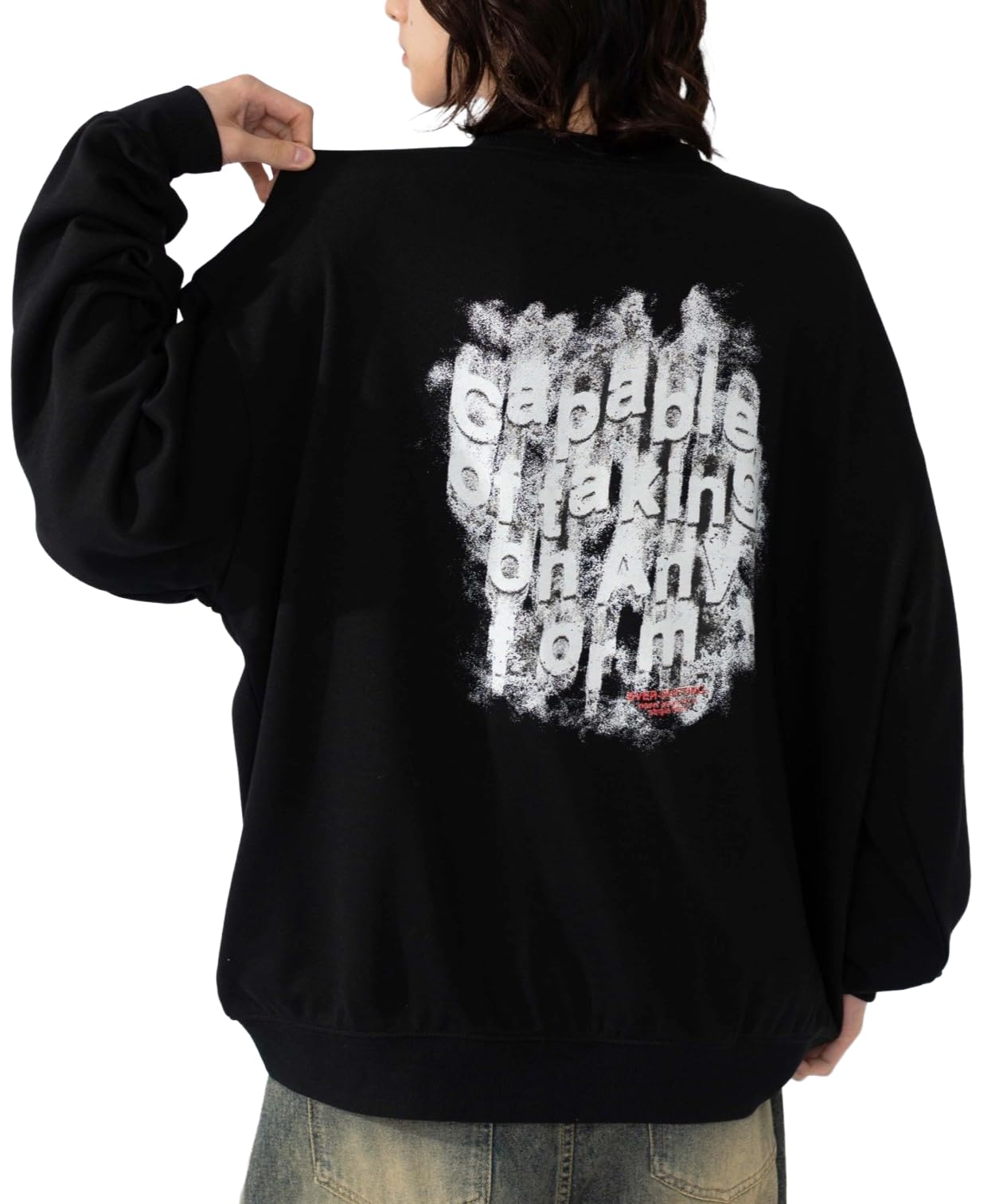 

WEGO Графический пуловер с длинным рукавом Размеры Узор 18 Мужская толстовка, Топ, S-XL, Осень/Зима, Подарок, M,