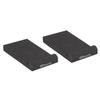 GATOR Frameworks Isolation Pads for Monitor Pack of 2 Speakers, Small, (GFW-ISOPAD-SM)