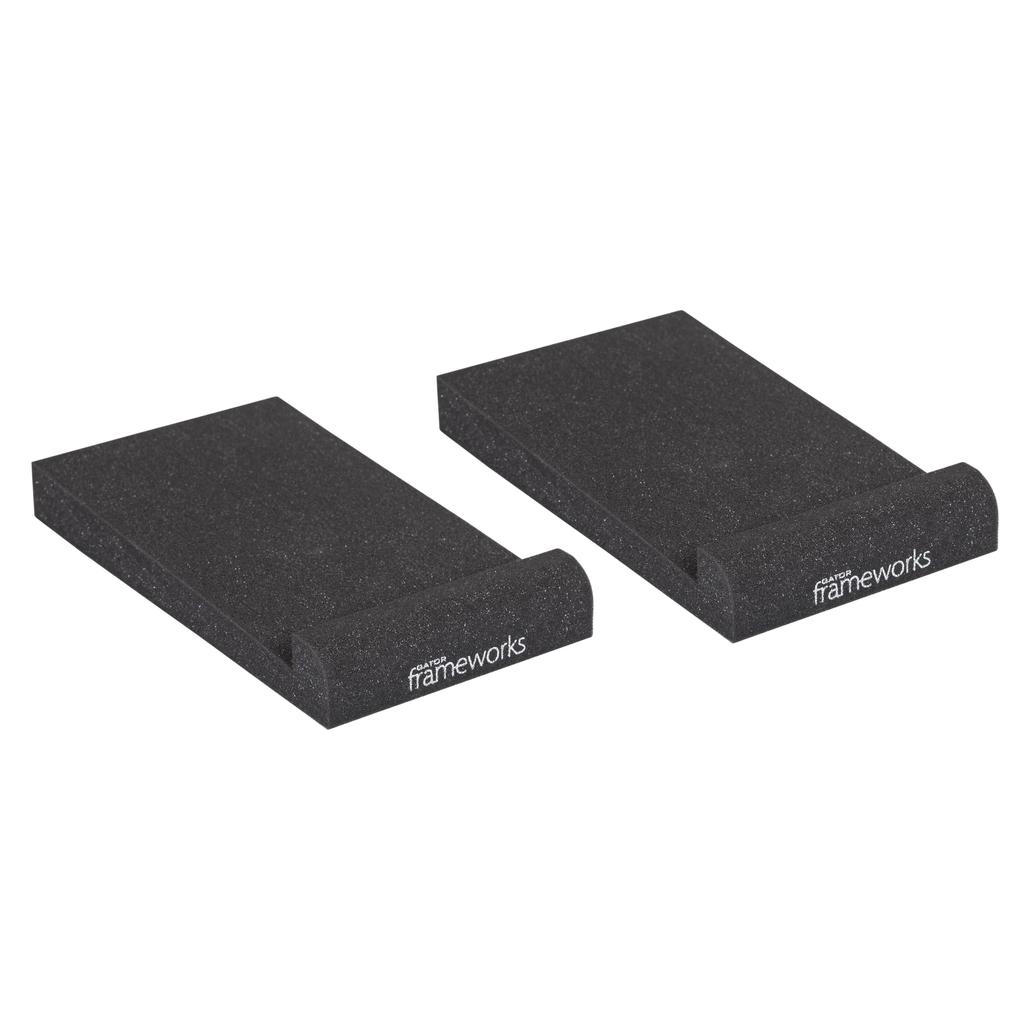 GATOR Frameworks Isolation Pads for Monitor Pack of 2 Speakers, Small, (GFW-ISOPAD-SM)