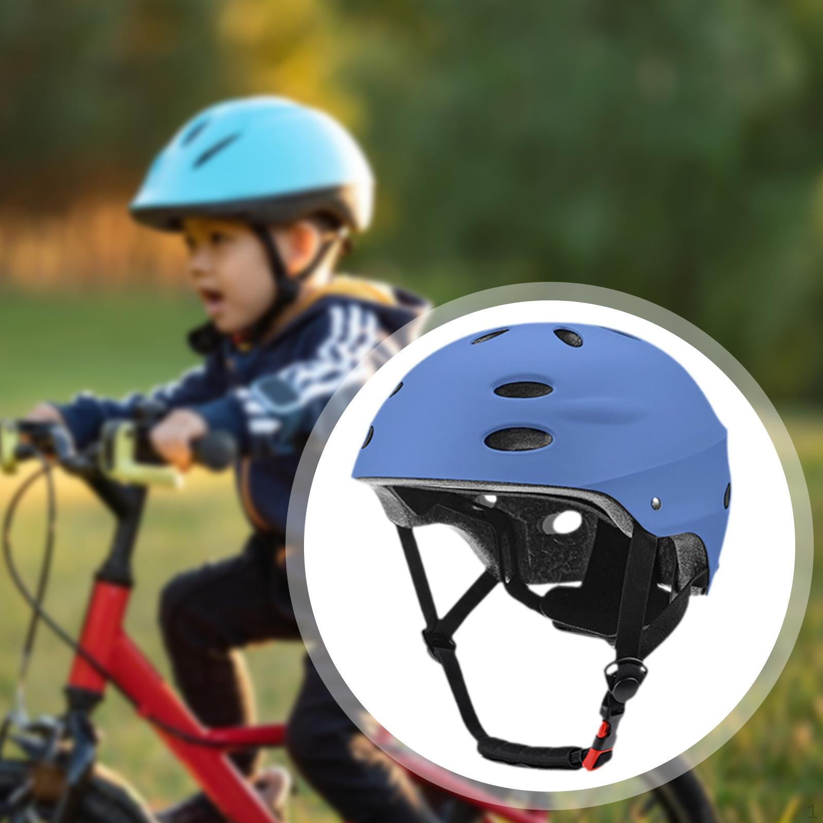 

Bicycle Helmet Breathable Road Cycling Skateboard for Biker Child Biking Roller Skating синій