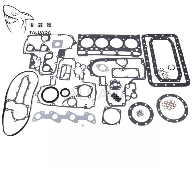 15422-03040 19223-99353 For Kubota V1702 Complete Cylinder Head Gasket Komatsu 4D82 Engine Full Gasket Set Excavator