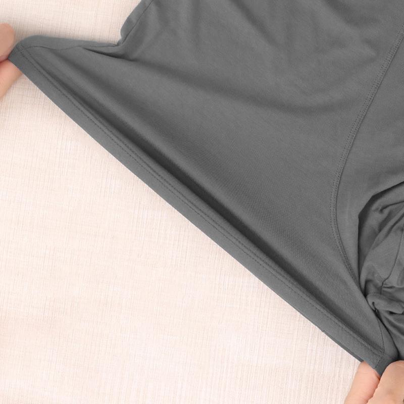1PC Plus Size Cotton Oversized Underwear Boxers Men's Briefs Panties Soft Loose Fashion