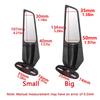 Motorcycle Modified Wind Wing Adjustable Rotating Rearview Mirror For YAMAHA YZF R15 R125 R25 R3 V3 R65 LE