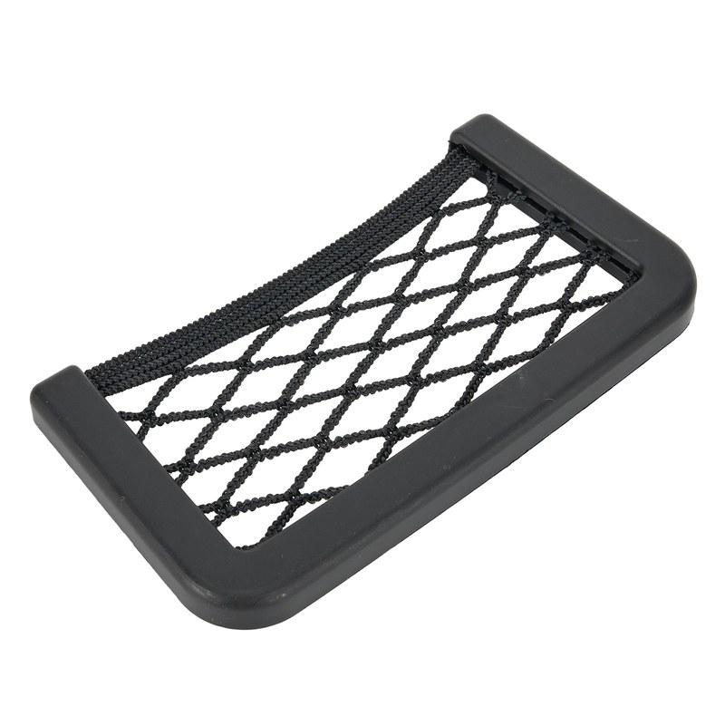 Storage Car Net Bag Storage Net Bag Functional Professional Useful Car Double-Sided Organizer Organizer Net Phone Holder Back
