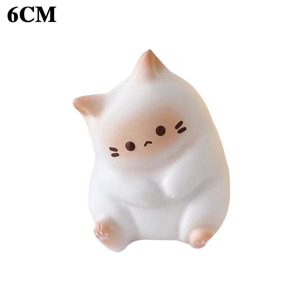 Tabby Cat Antistress Toy Squish 6/13 Cm