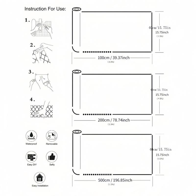 1 Roll of Self-adhesive Pink Marble Wallpaper, Detachable, Waterproof, Suitable for Wall Decoration and Countertops