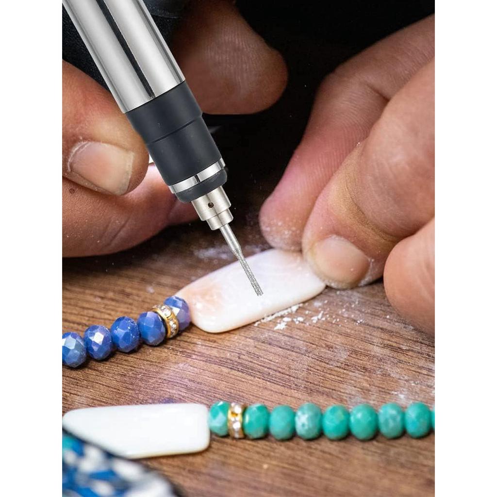 Cordless electric engraving pen with 3 adjustable speeds for jewelry, wood, metal, glass, stone