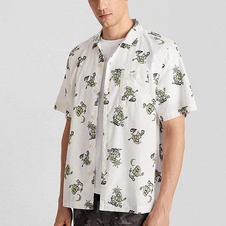 THE NORTH FACE Summer Outdoor Exploration Shirt Men's White NF0A7QAN-5L9
