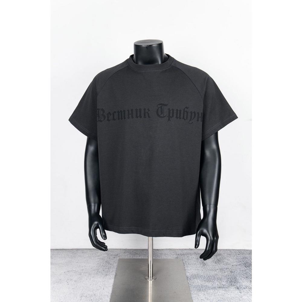 ZYLLO Modă Casual Negru Alb Tricou Bărbați Femei Tricou Oversized