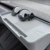 For Tesla Model YL 2025-2027 Silicone ETC Storage Box with Bracket Paper Towel Storage Box Automobile Modification Supplies