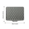 Silicone Drying Mat Slip Resistant Dishwashing Mat Heat Resistant Protective Quick Dry Non Slip Pad for Home Cup Pot Sinks