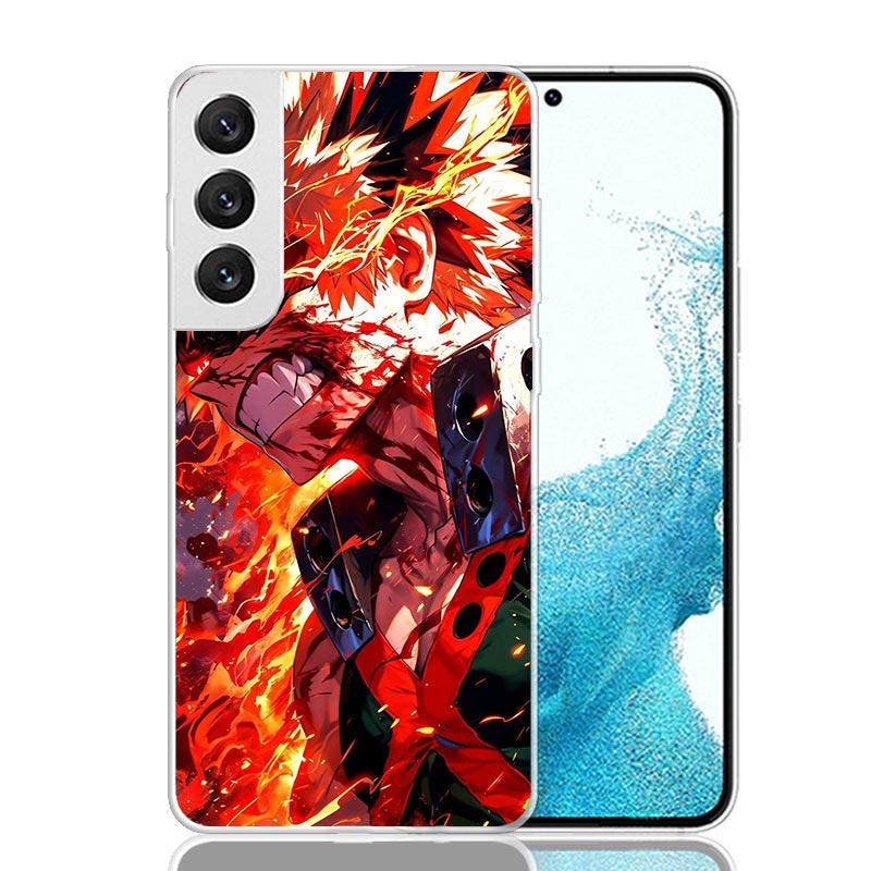 Bakugou Katsuki MHA My Hero Phone Case For Samsung Galaxy S26 S25 Edge S24 S23 FE S22 Ultra S21 Plus S20 + Fundas Cover Coque Ga