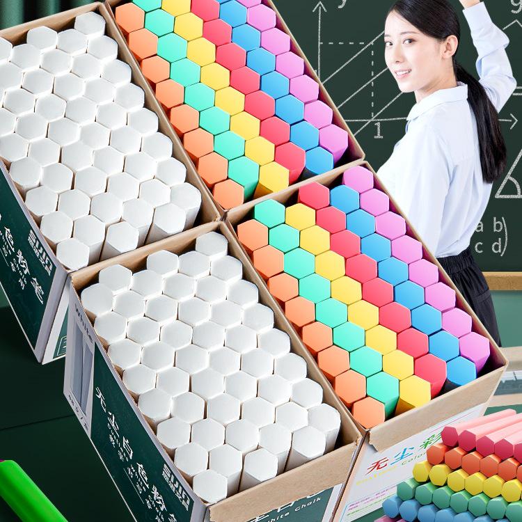Dustless Multi-color Chalk for Blackboard and Teaching