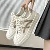 Fashion New Women Breathable Casual Lightweight Sneakers Lace-up Vulcanized Shoes Ladies Soft Sole Wear-Resistant Sneakers Female Shoes