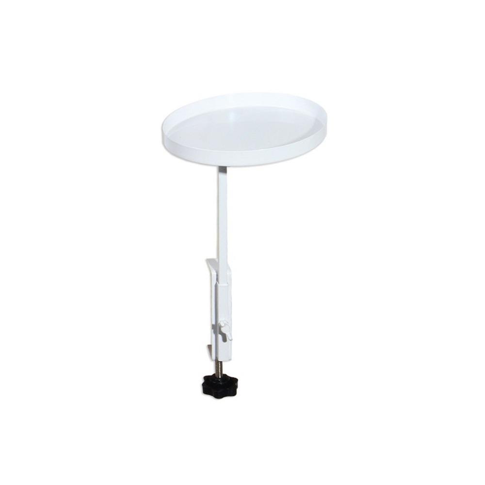Iron Adjustable Window Sill Shelf Black Hanging Floating Planter Stand Space Saver Round Railing Bird Feeder Storage Tray