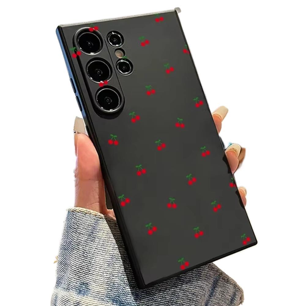 Hot Selling Retro Cherry Samsung S26edge Phone Case Samsung GalaxyS25plus Case