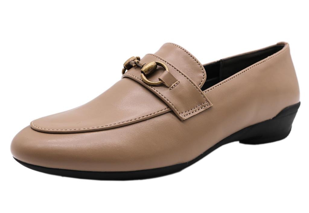 Blanccoir Waterproof Loafer Low Rain Size Cm Women's Water-Repellent, Pumps, Heel, 3E, Pumps, 74223425, Oak, 24.0