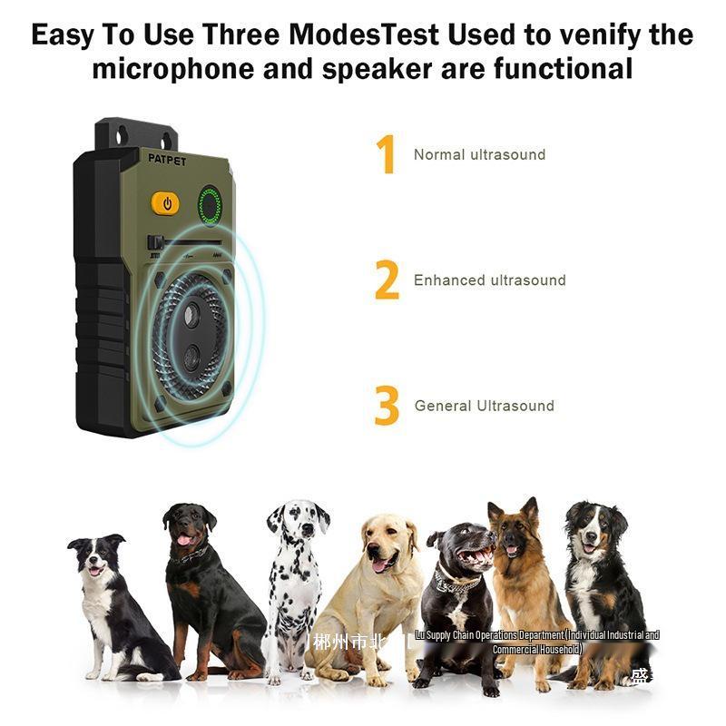 Anti-Barking Ultrasonic Dog Trainer and Repellent