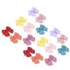 16pcs Pet Hair Bow Cute Pet Hair Bowknot Grooming Accessories with Plastic Clip for Dogs Cats