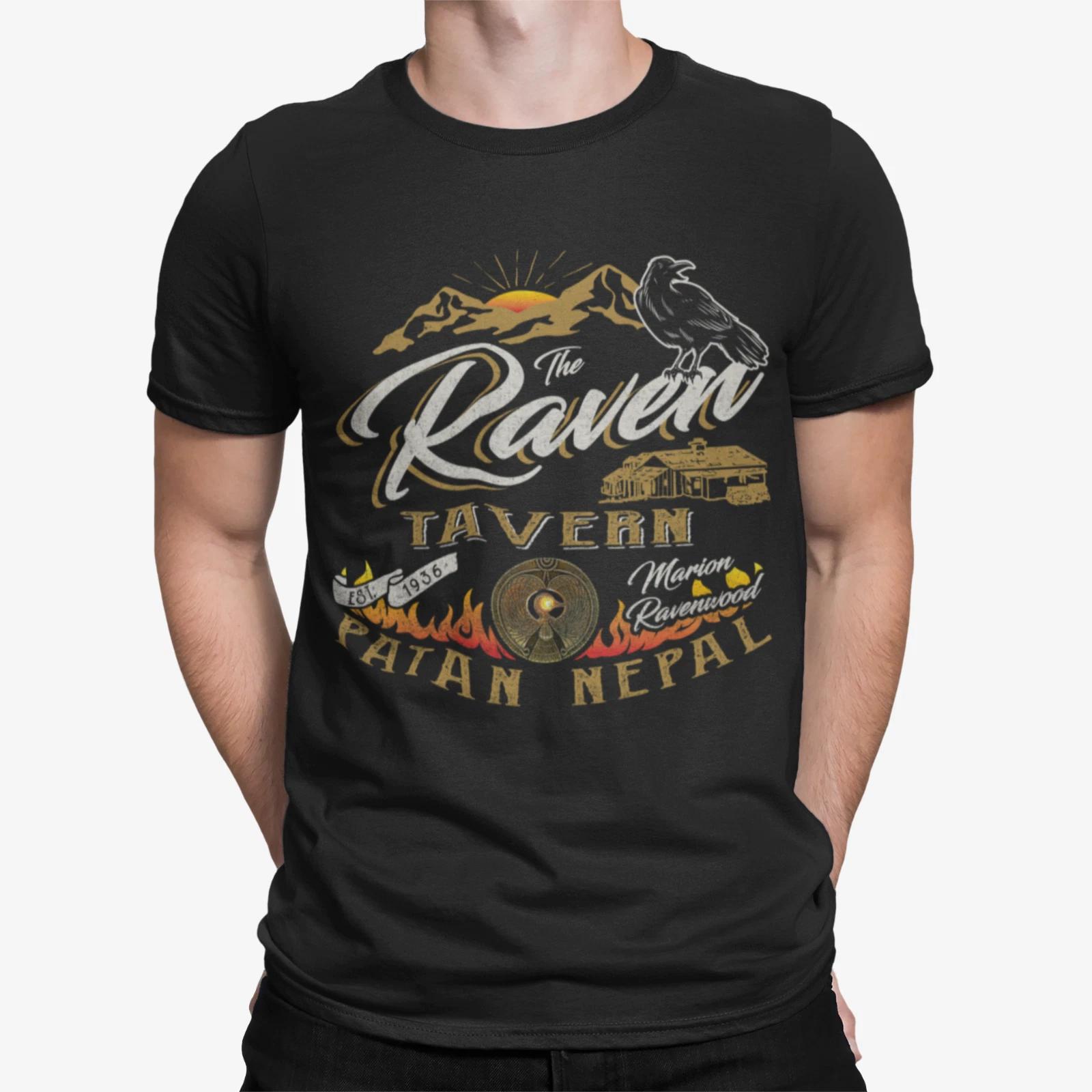 indiana jones raven tavern film movie birthday gift t shirt 2XL
