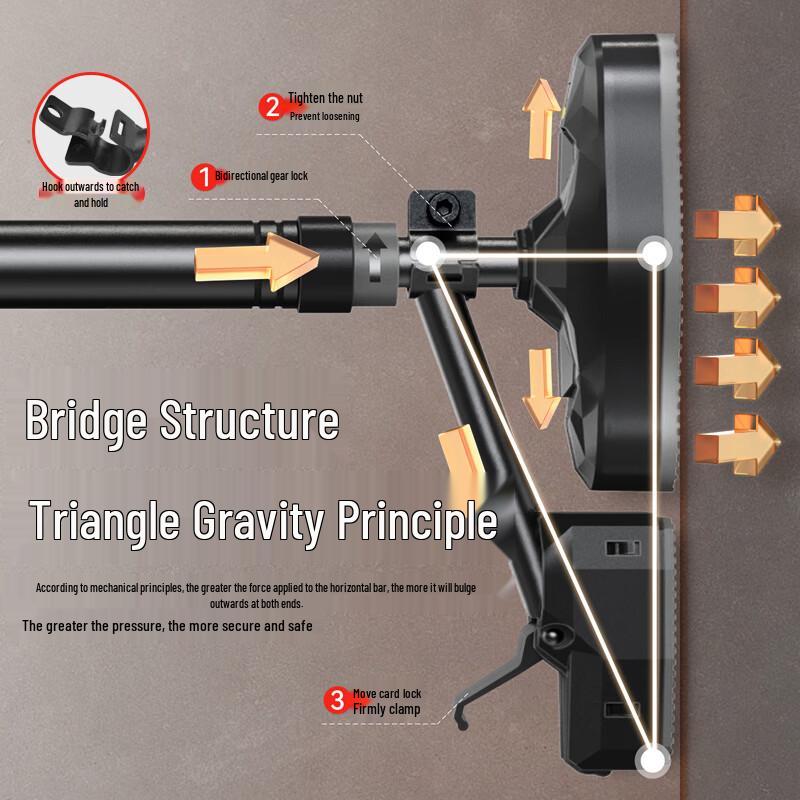 Jingdong Crafted Home Fitness Doorway Pull-Up Bar