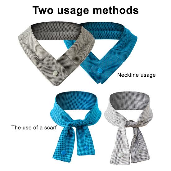 Chladící bandana pro psa Letní chladící obojek pro psa Šátek Opakovaně použitelný Prodyšný Ledový chladič krku Zábal pro malé střední velké psy