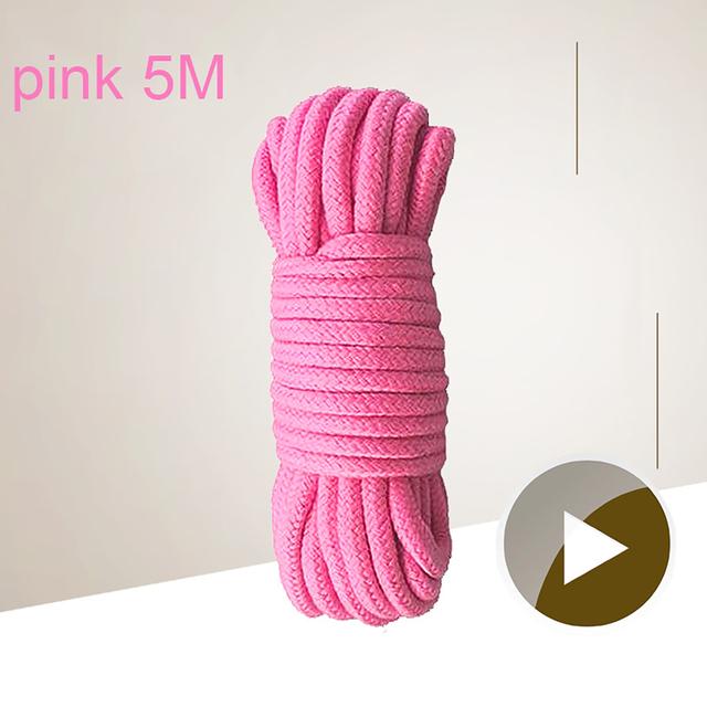 4 Colour Soft Cotton Rope Handcuffs For Adults Bdsm Bondage Sex Games To Binding Binder Cord Restraint,Toys In Sex Shop