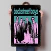 Backstreet Boys Retro Art Tinplate Poster Customized Wall Art Vintage Metal Signs Retro Tin Plaque for Mancave Decoration Gaming