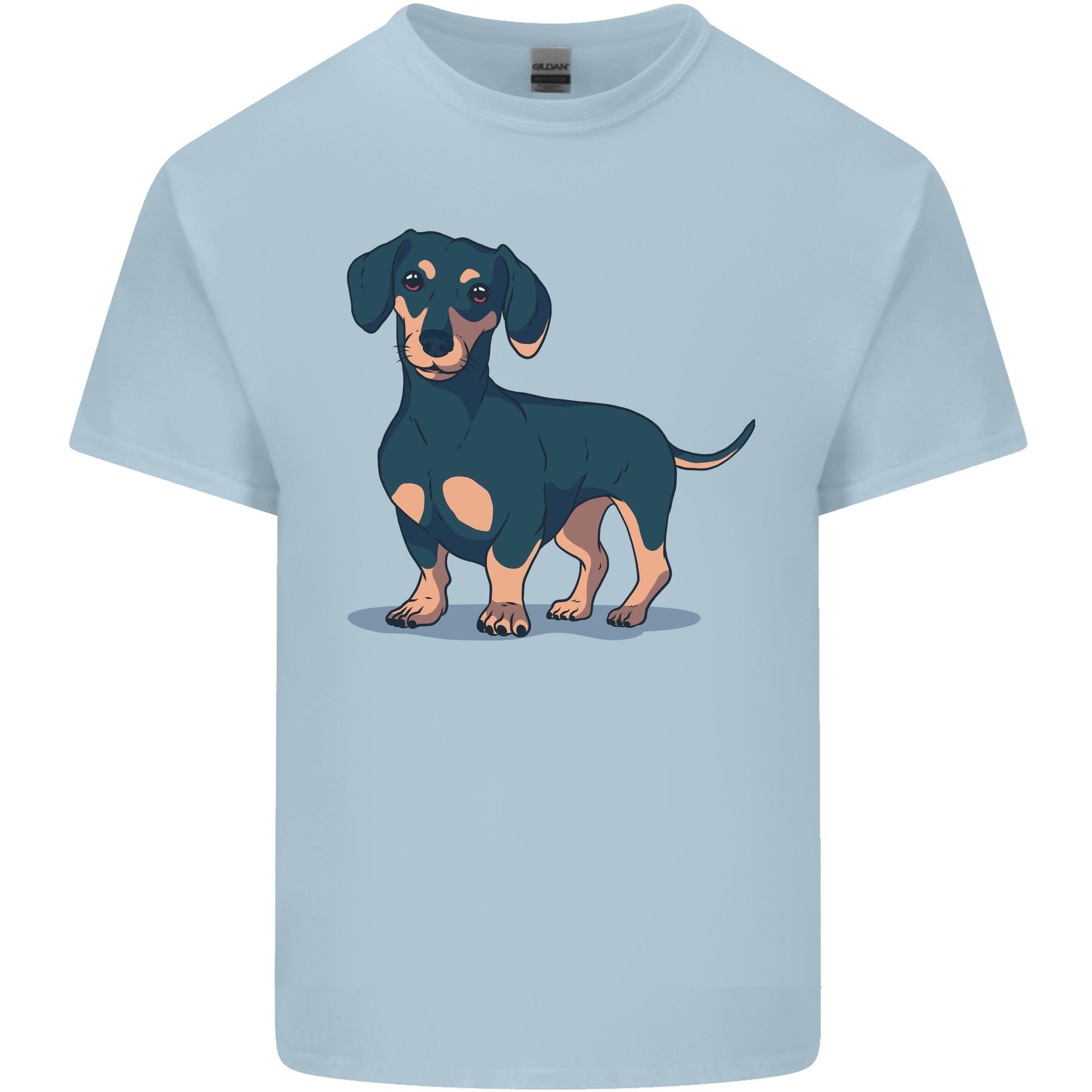 Dachshund Dog Unisexs Light Cotton TShirt S