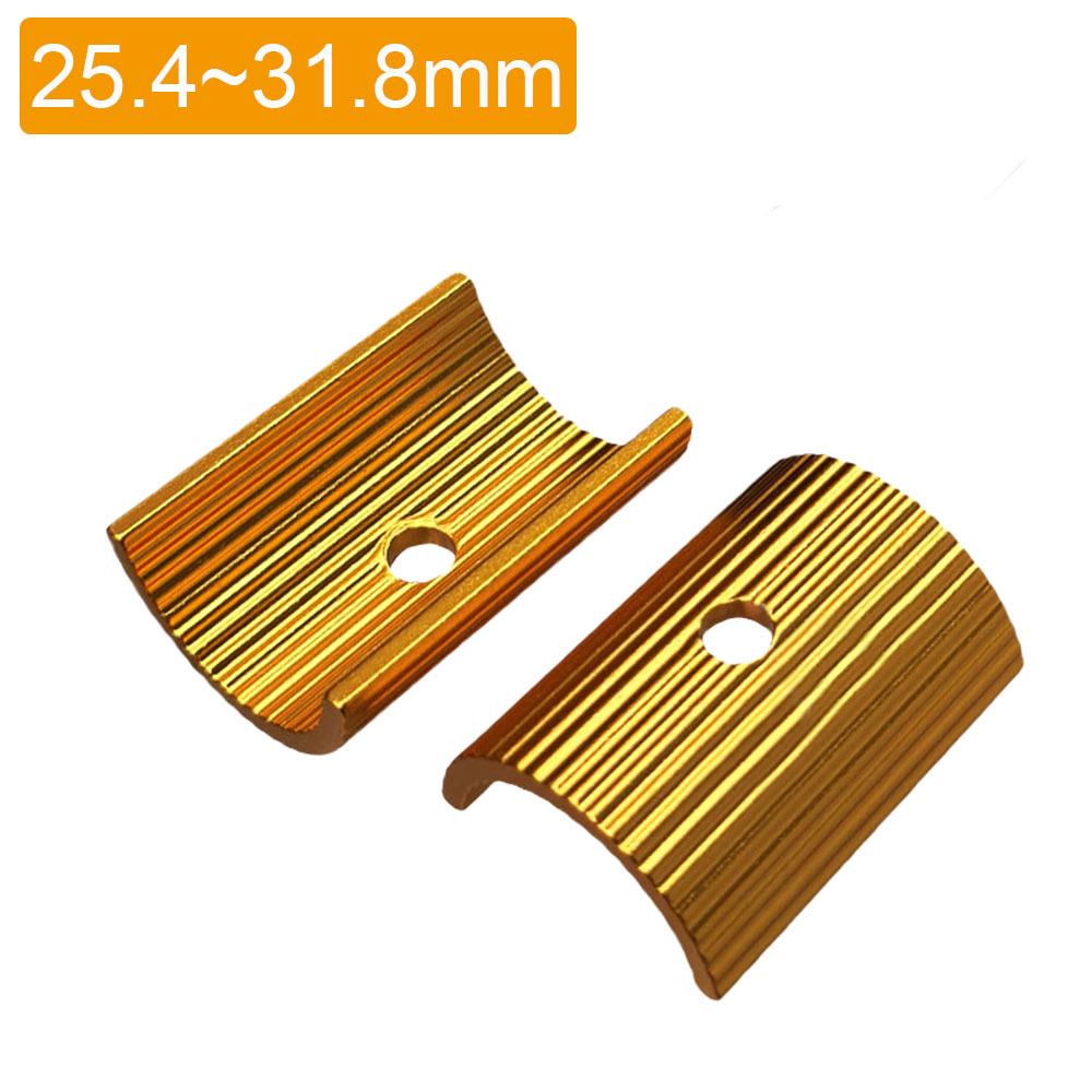 Boccole per Manubrio Bicicletta in Lega di Alluminio (25,4 a 31,8 MM / 31,8 a 35 MM) Manicotto di riduzione per spessore cannotto