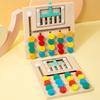 Four-Color Animal Memory Chess: Early Childhood Logical Thinking Wooden Board Game