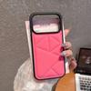 Creative for IPhone 17 Promax Phone Case for Apple 16 All Inclusive Anti Fall Triangular Bread Jacket Leather Case