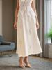 2025 Floral Patchwork High Waist A-line Skirt - Women's Summer Fashion